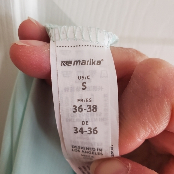 NWT Marika Tank in Fair Aqua size Small - Picture 5 of 7